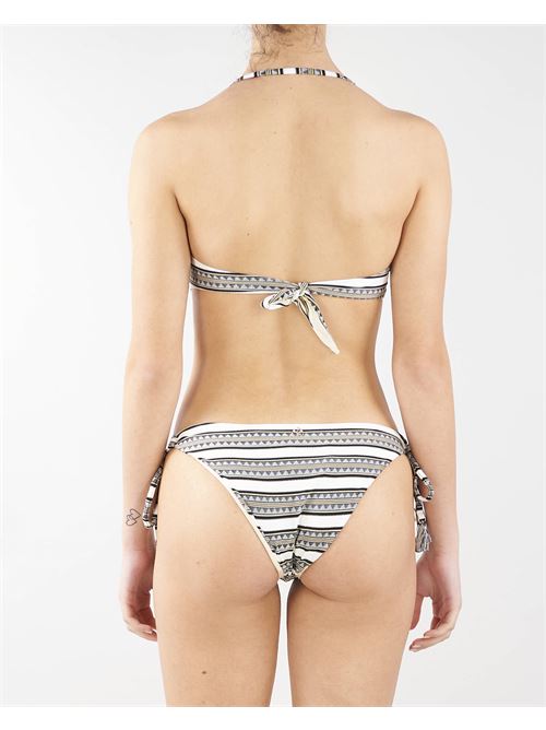 Bandeau bikini with fringes and sequins Miss Bikini MISS BIKINI | Swimsuits | V3154SASCO